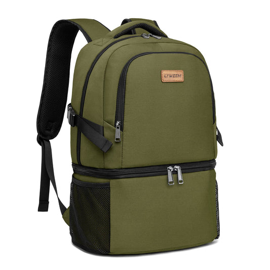 Lyweem Cooler Backpack Insulated Leak Proof 38 Cans Lightweight Lunch Backpack Cooler for Men Women Small Soft Cooler Bag