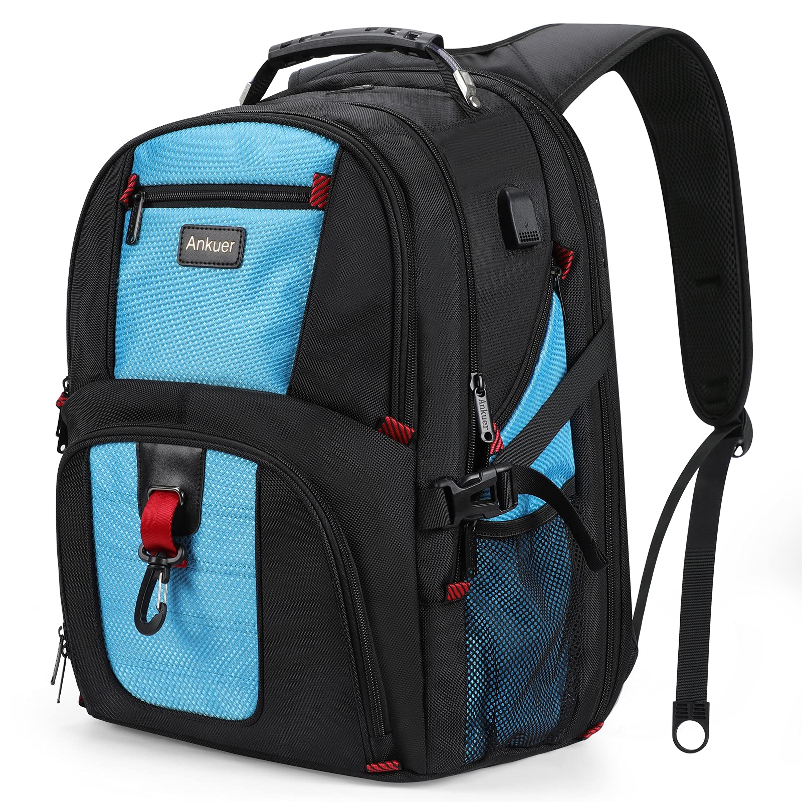 ANKUER Large Backpack, 50L Travel Backpack for Men/Women, 17 in Laptop Backpacks for School, Anti Theft TSA Travel Bag
