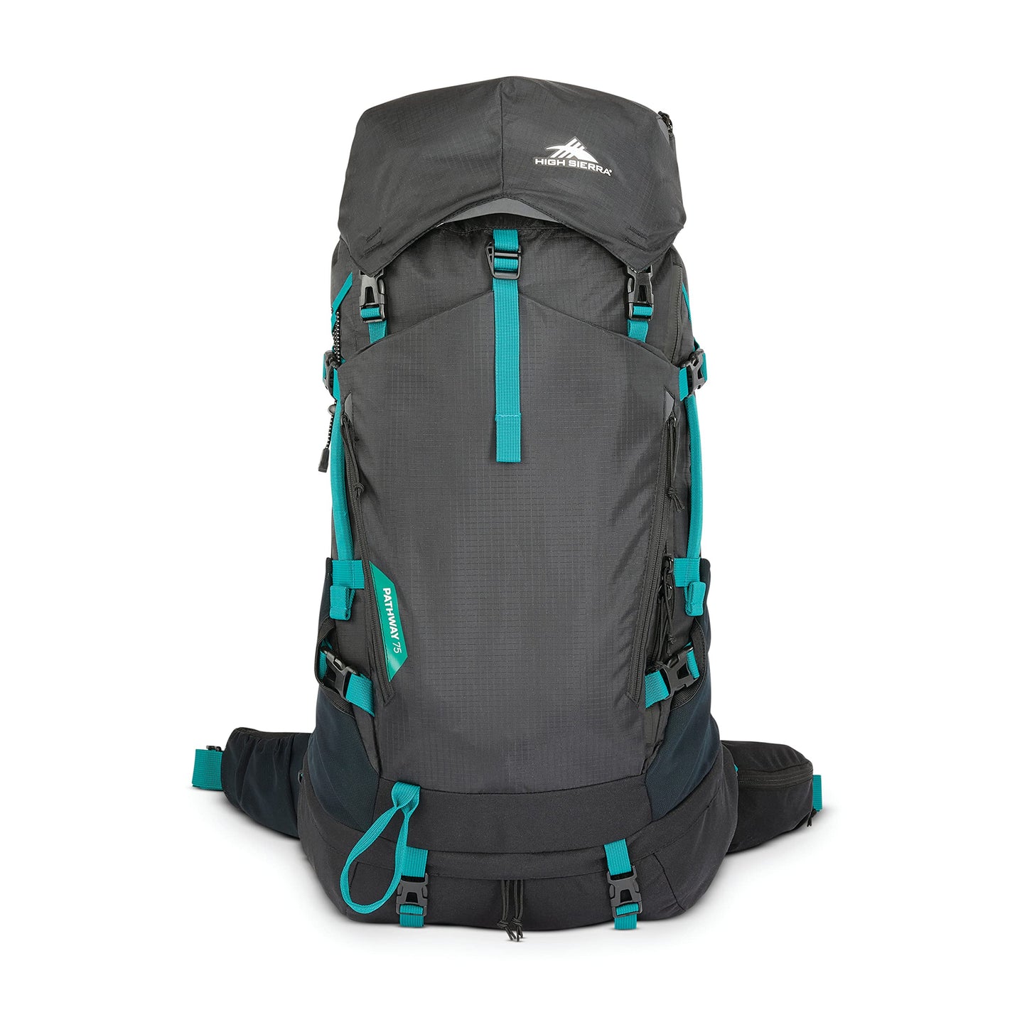 High Sierra Pathway 2.0 Hiking Backpack, Black, One Size