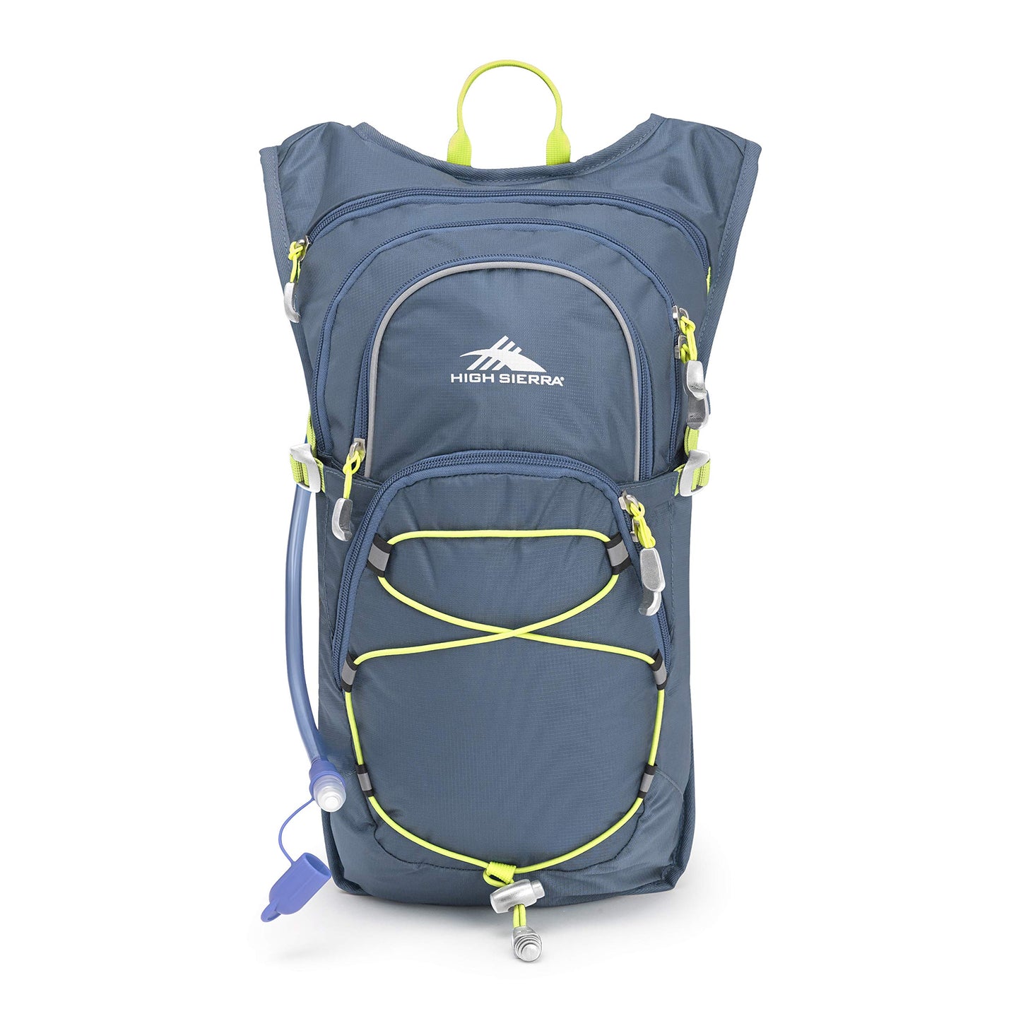 High Sierra HydraHike Hydration Backpack, Mercury/Redline, 8L