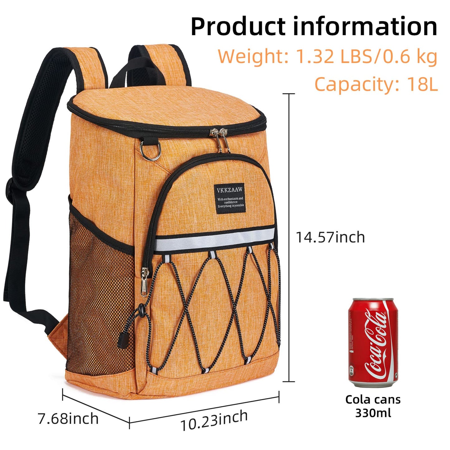 Backpack Cooler Backpack 26 Cans Insulated Leak Proof for Women Men Beach Camping Picnic Fishing Hiking Lunch Backpack Waterproof Cooler