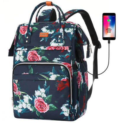 RJEU Backpack School,Backpack for Women,Bookbag for Teen Girls,Computer Laptop Bag for Teacher Nurses College,Waterproof