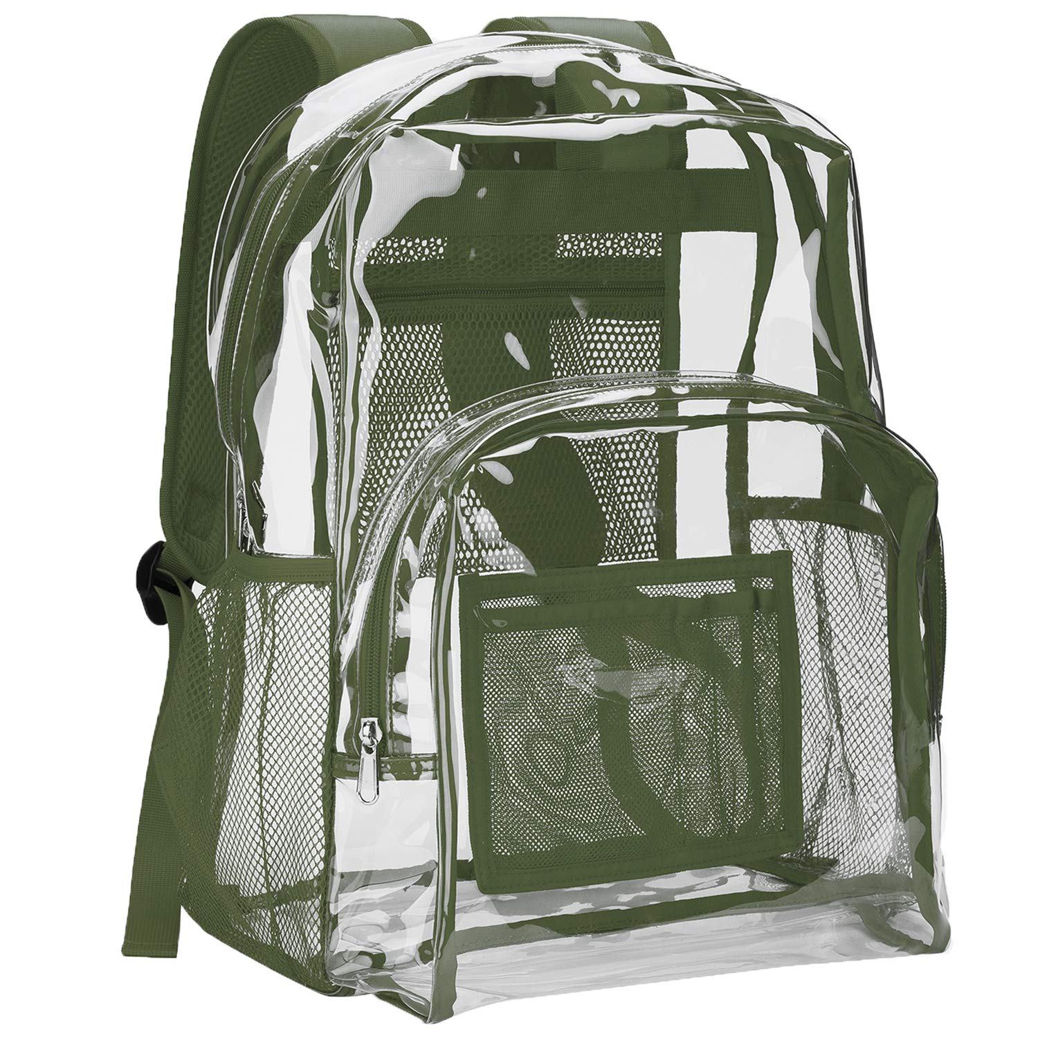 Vorspack Clear Backpack Heavy Duty PVC Transparent Backpack