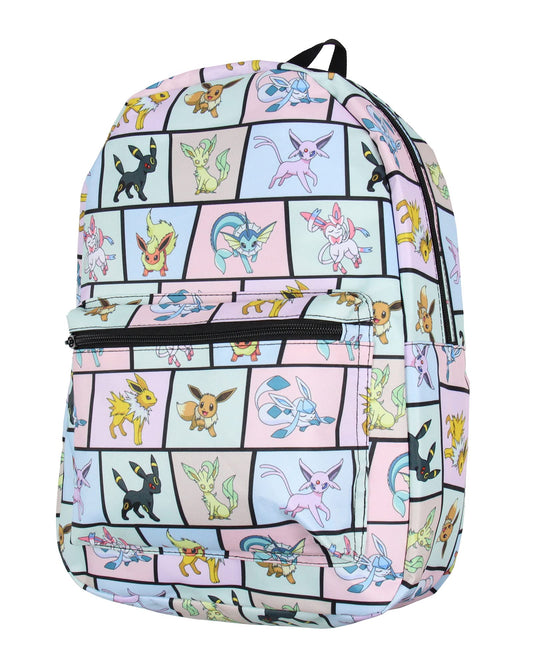 Pokemon Backpack Eevee Evolutions Laptop School Travel Backpack Bag