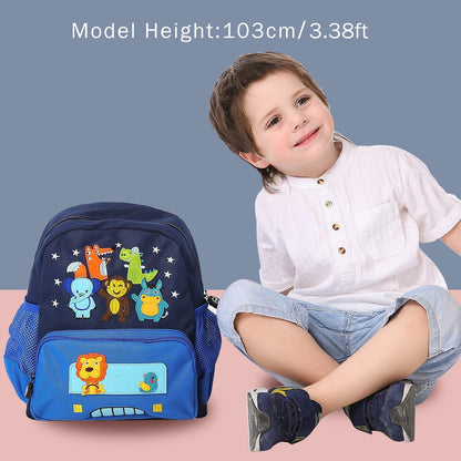 willikiva Cute Zoo 3d Kids Backpack for Boys and Girls Toddler Backpack Bags