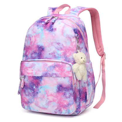 Caran·Y Kids Backpack Girls and Boys Classic School Backpack Light Weight Two Size Multi-pocket
