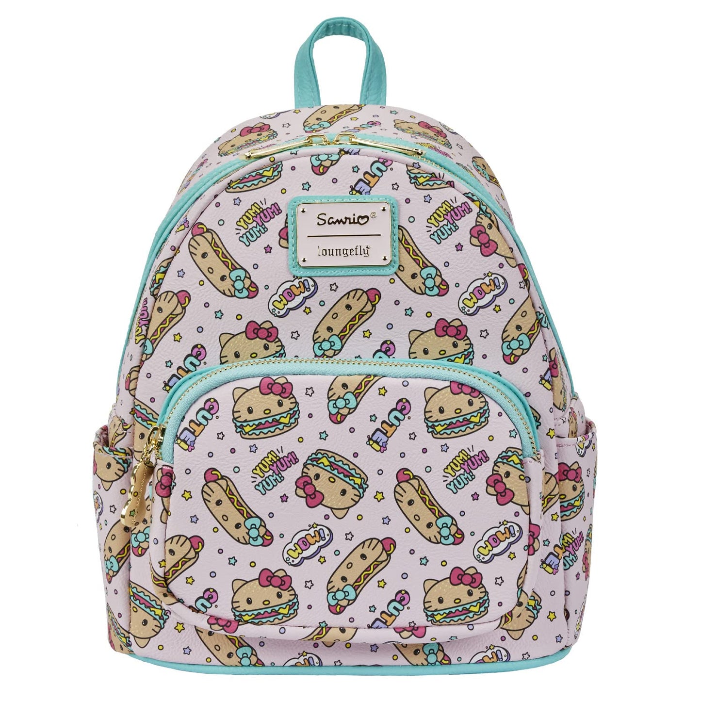 Loungefly x Sanrio Hello Kitty Burger AOP Mini Backpack