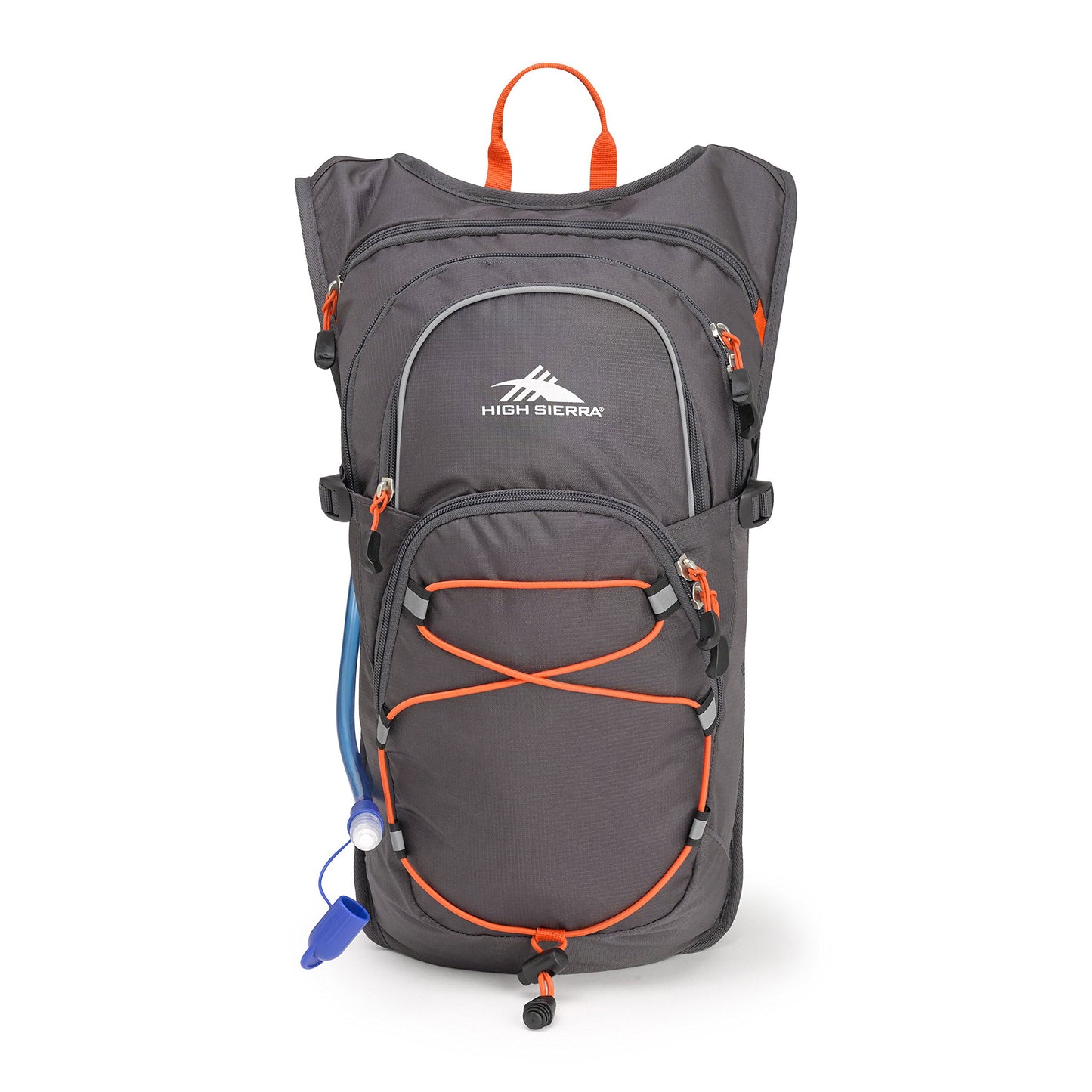High Sierra HydraHike Hydration Backpack, Mercury/Redline, 8L