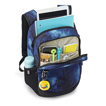 High Sierra 17" Outburst Backpack Bookbag with Dedicated Laptop Sleeve, Space